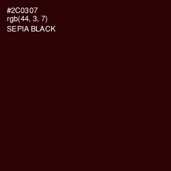 #2C0307 - Sepia Black Color Image